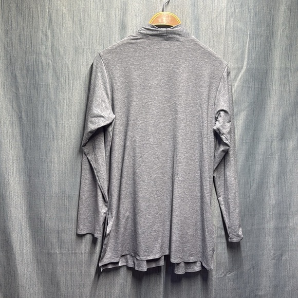 Uniqlo gray Open Front Cardigan size medium - Picture 8 of 8